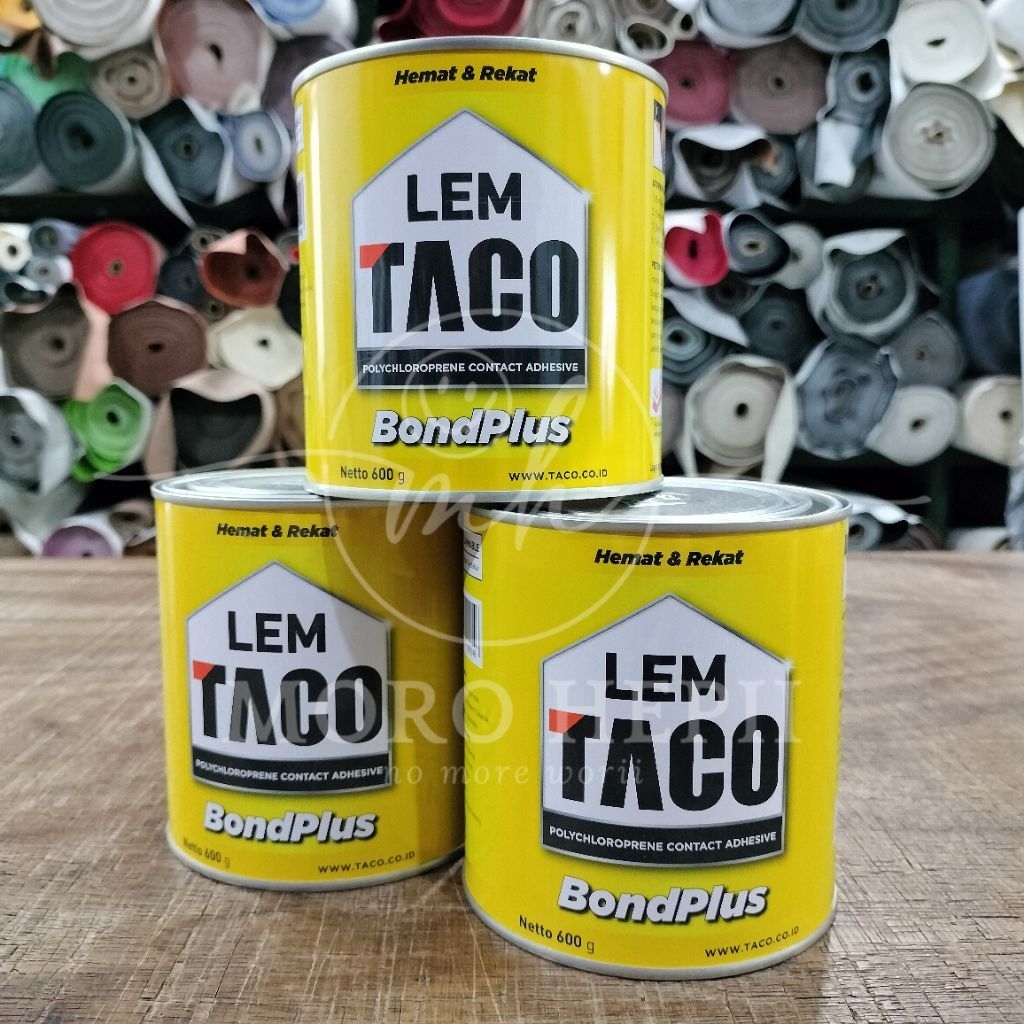 

ORIGINAL! LEM TACO KUNING BONDPLUS Netto 600Gr LEM KUNING SERBAGUNA MURAH