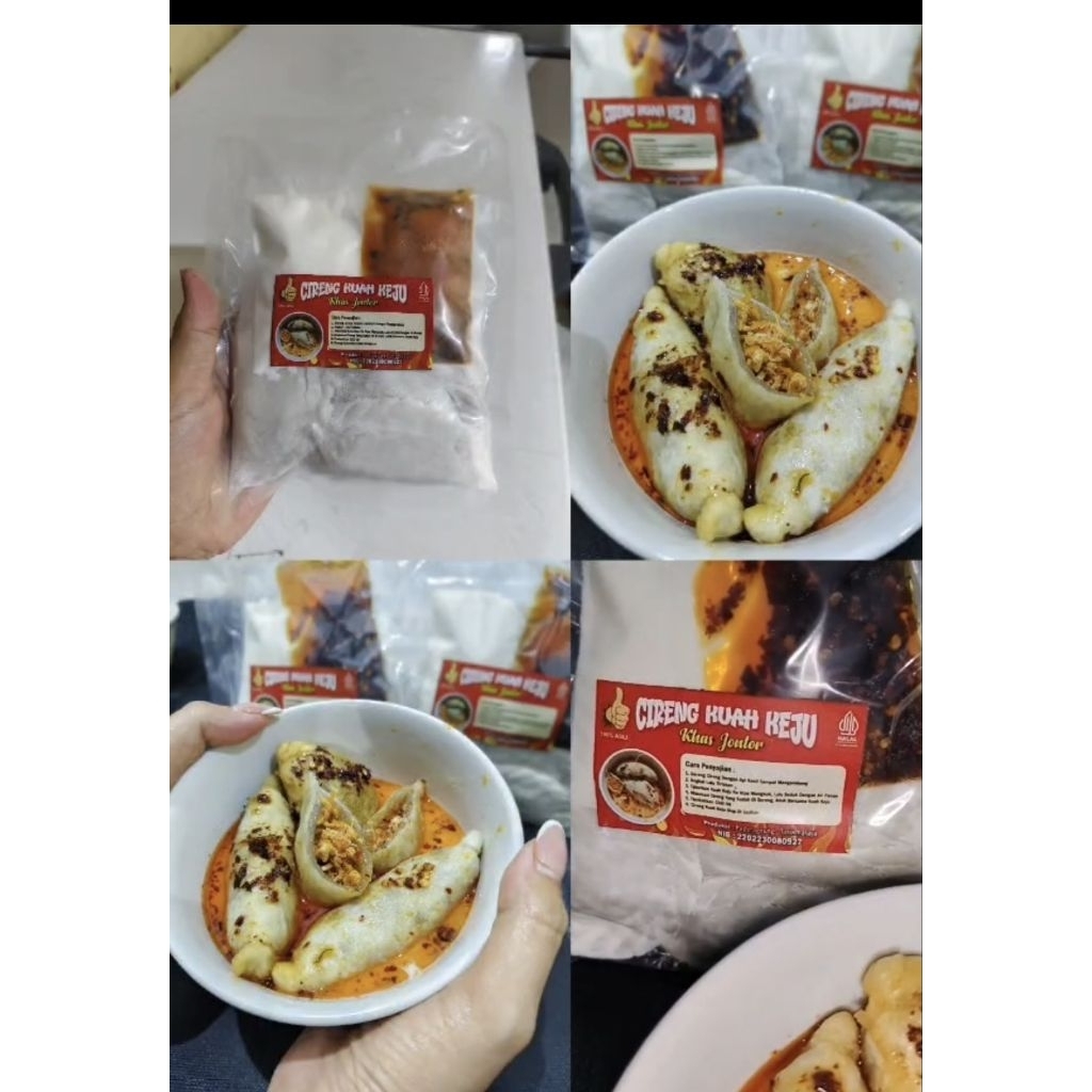 

cireng keju kuah enak