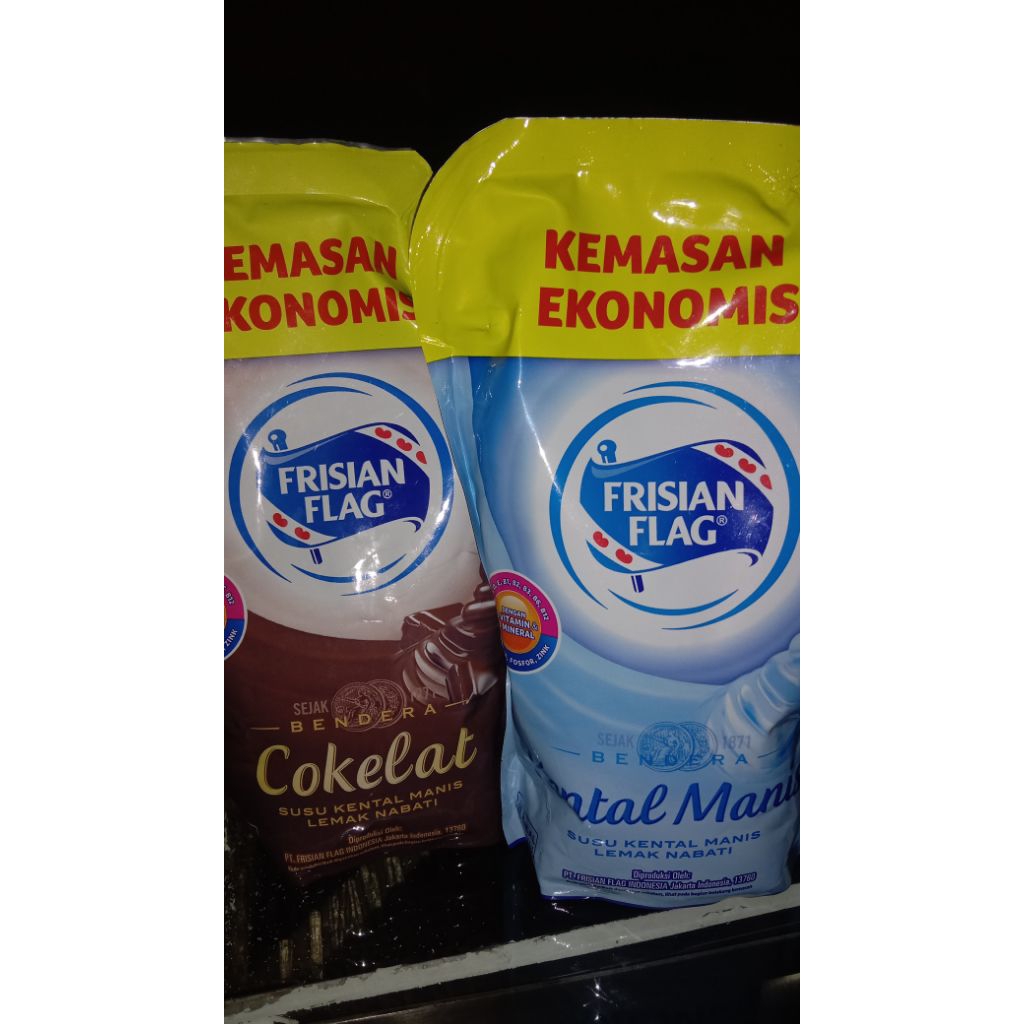 

Frisian flag kental manis pouch