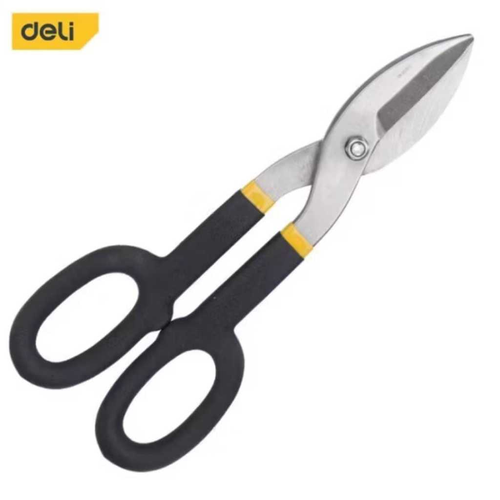 

Deli gunting tin snip EDL25912 / gunting plat 10 inch alat perkakas