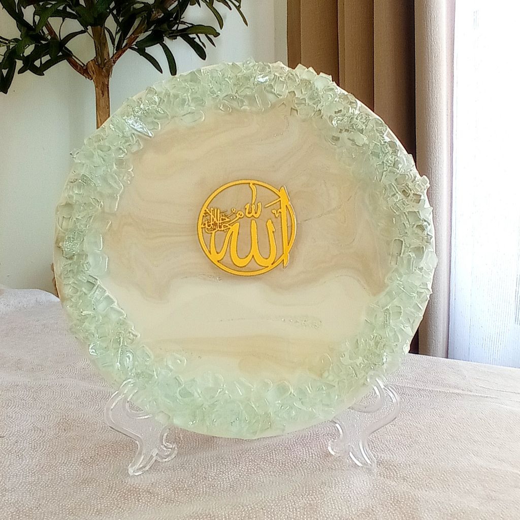 HIASAN MEJA KALIGRAFI HIASAN DINDING KALIGRAFI ISLAMI HIASAN AESTHETIC HIASAN MEJA SYARII KALIGRAFI 