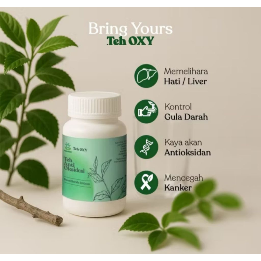 

TEH OXY | Teh Anti Oksidasi |Teh Herbal