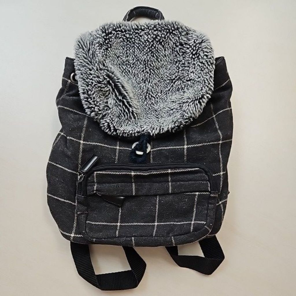 Preloved tas ransel bulu