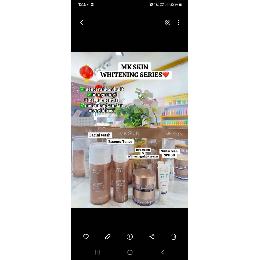 mk skin original 1000%