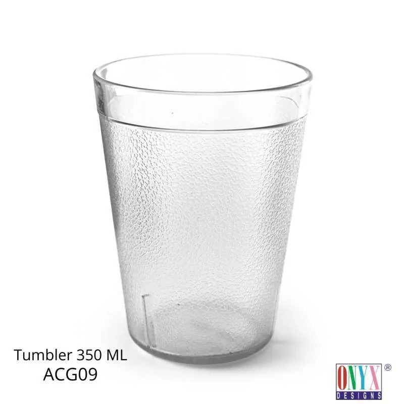 Onyx Glass 350ml - Gelas Minum Onyx 350ml ( ACG 09 )