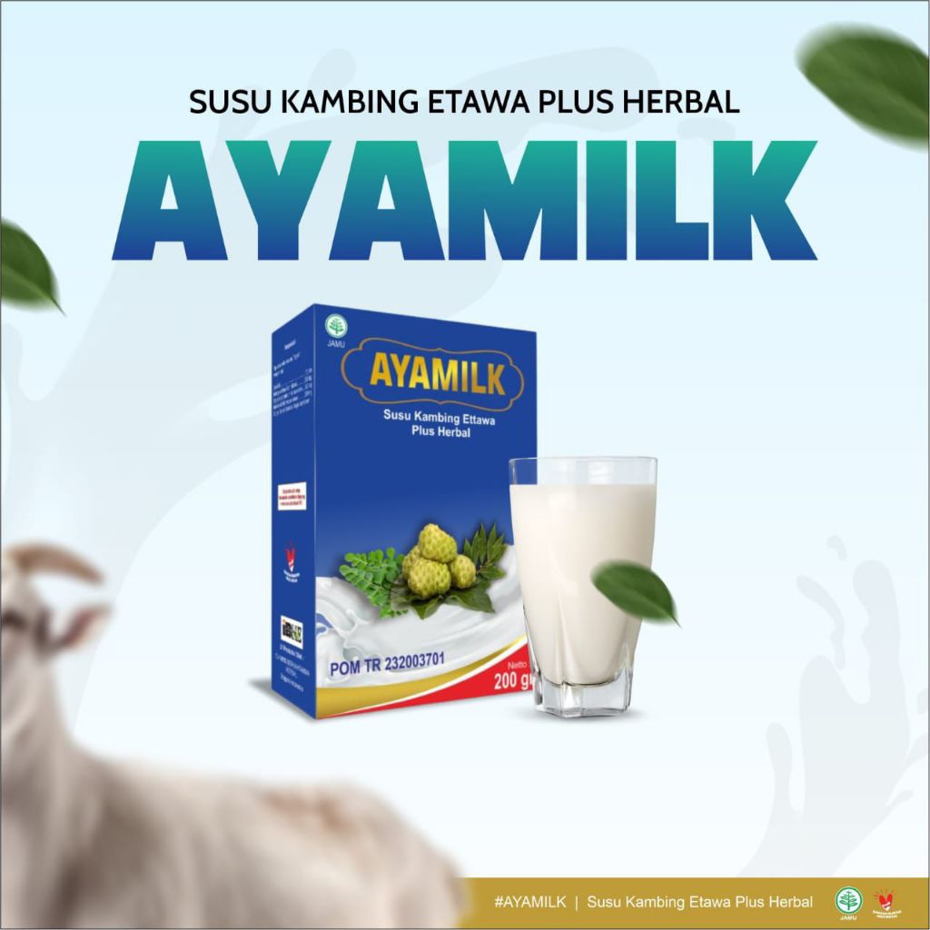 

AYAMILK SUSU KAMBING ETAWA PLUS HERBAL