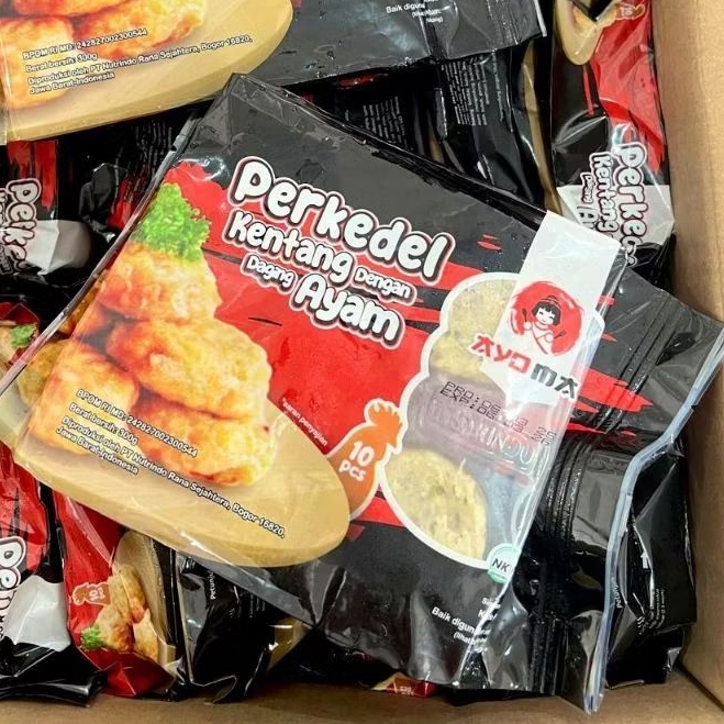 

AYOMA PERKEDEL DAGING AYAM / SAPI 300 GR ISI 10'S