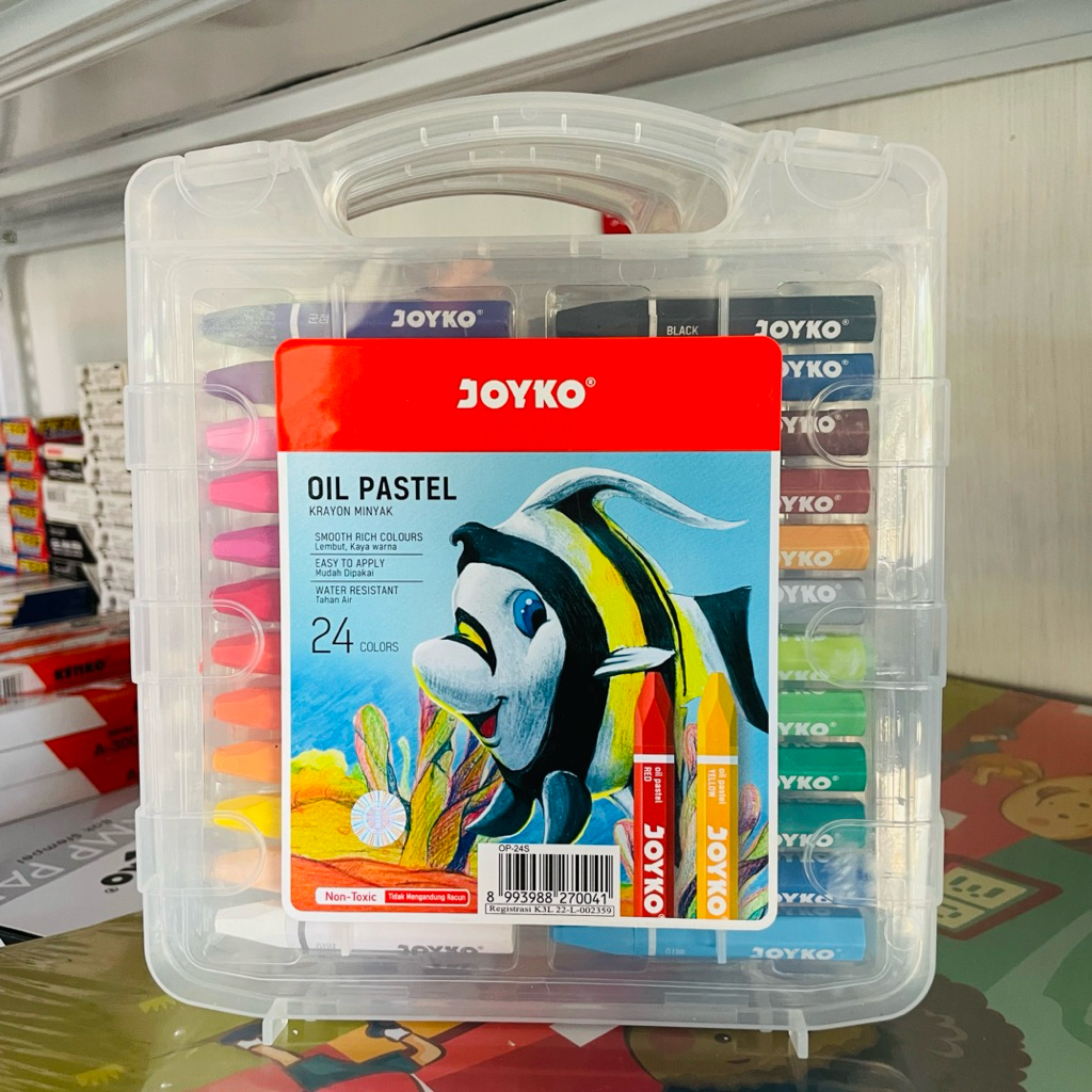 

Oil pastel Joyko 24s crayon 24 warna