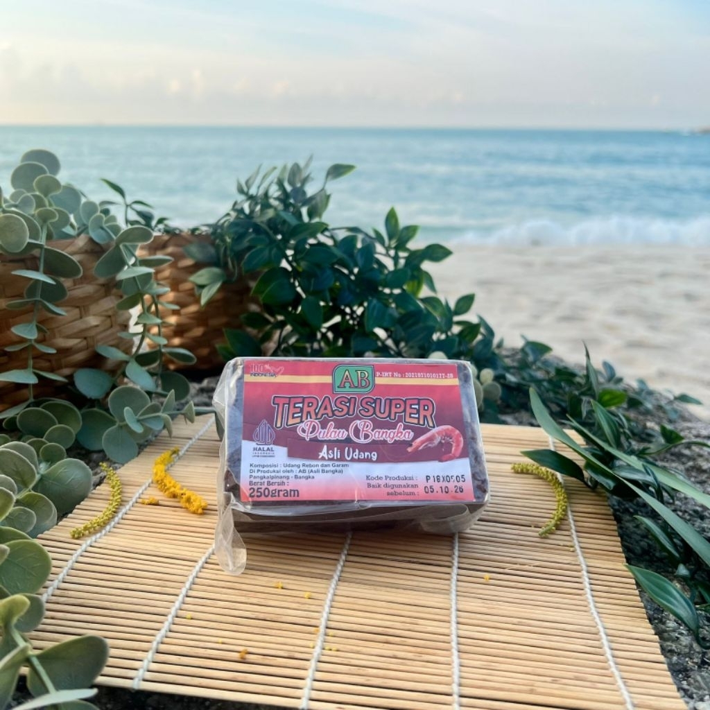 

Terasi Udang Bangka Super Merek AB 240 Gram