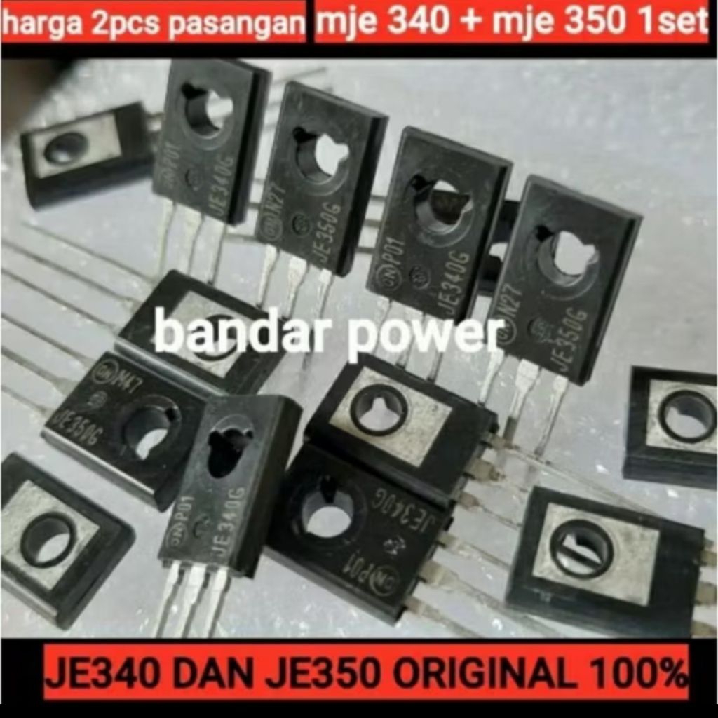 MJE 340 / MJE 350 Original