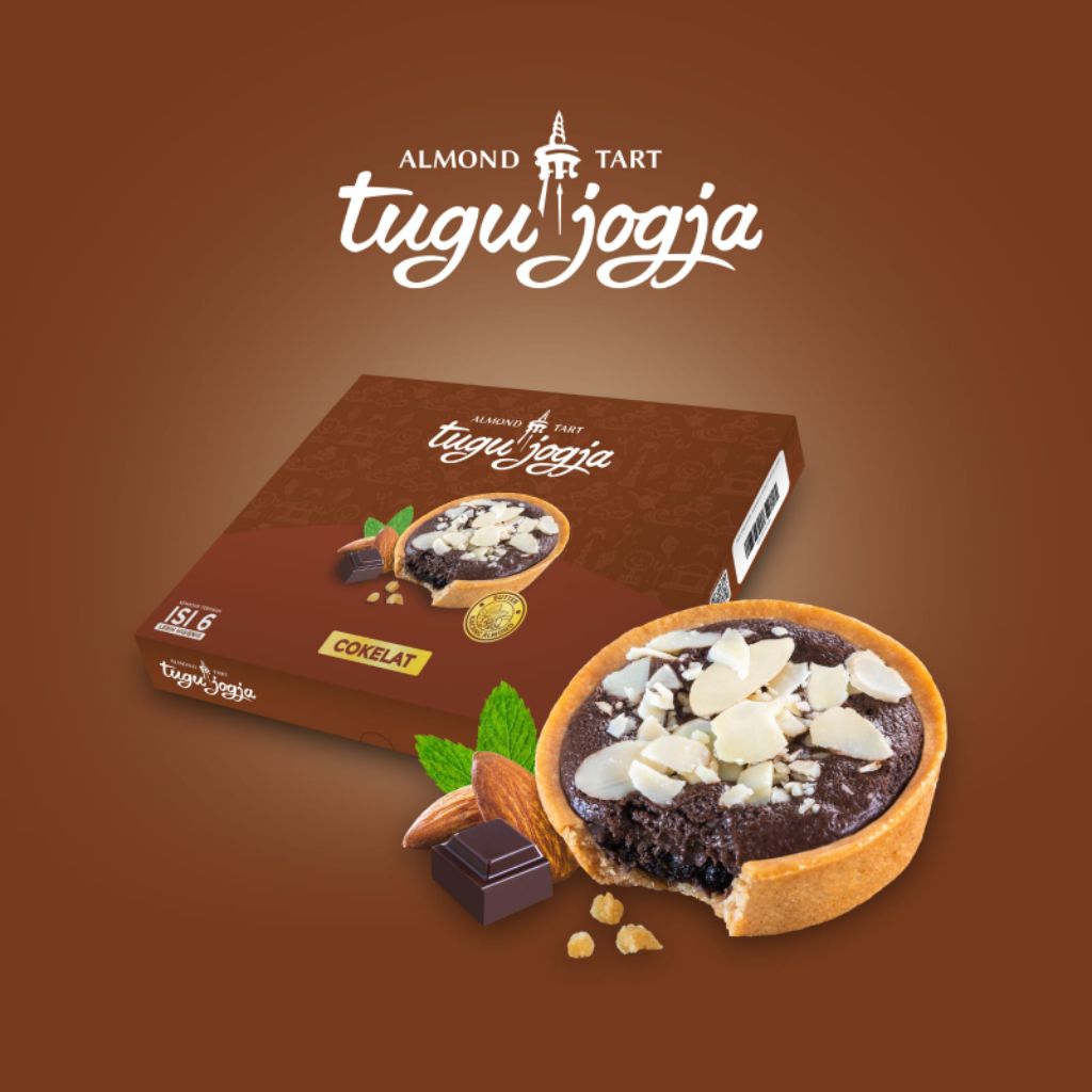

Almond Tart Tugu Jogja - 6pcs