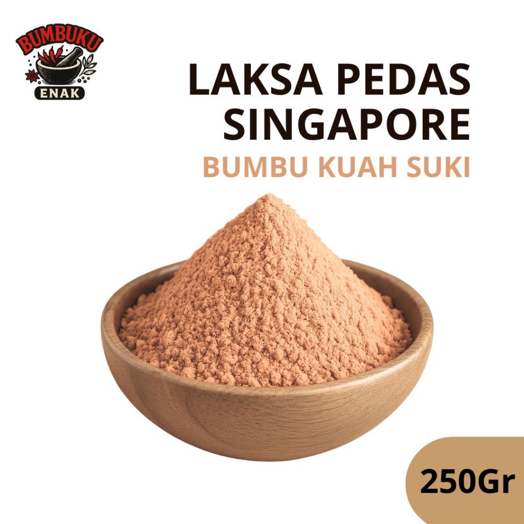 

Bumbu Kuah Suki Rasa Laksa Pedas Singapore 250gr – Kuah Gurih Pedas Asli Khas Singapura, Cocok untuk Steamboat & Shabu Praktis