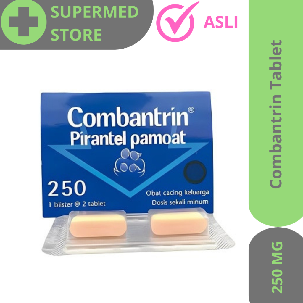 Combantrin 250 Mg / Obat Cacing dewasa