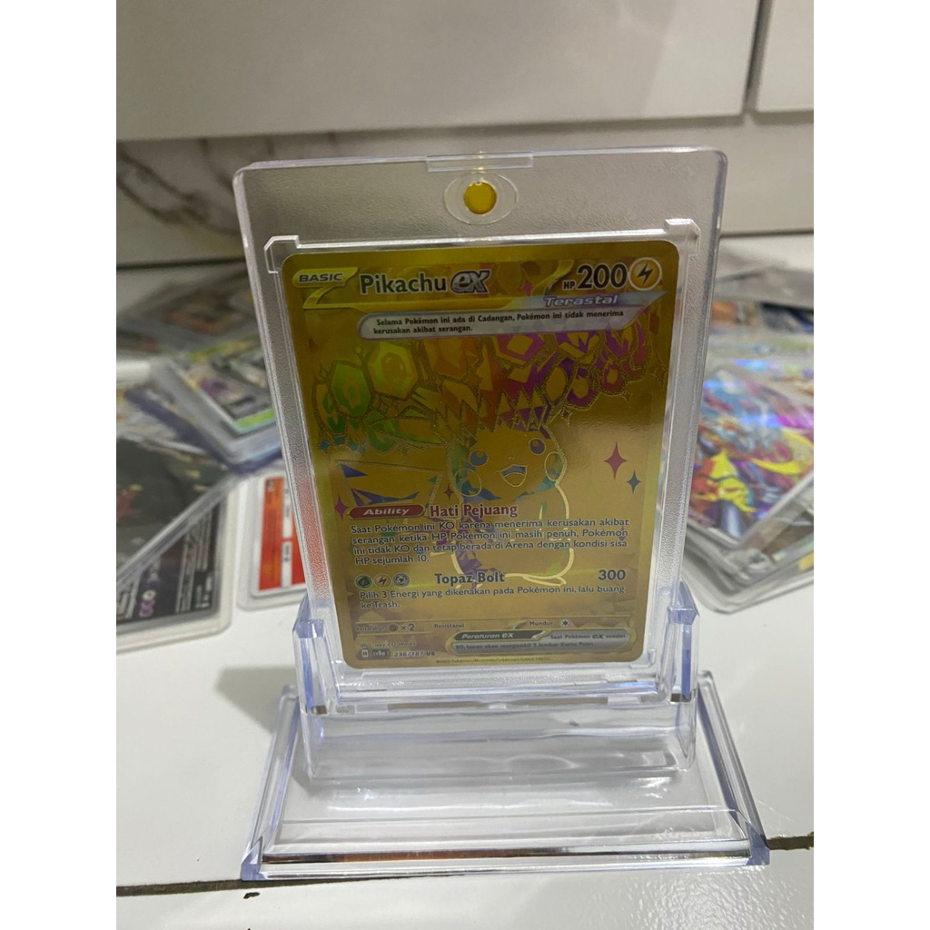 TCG pokemon pikachu ex UR terastal festival