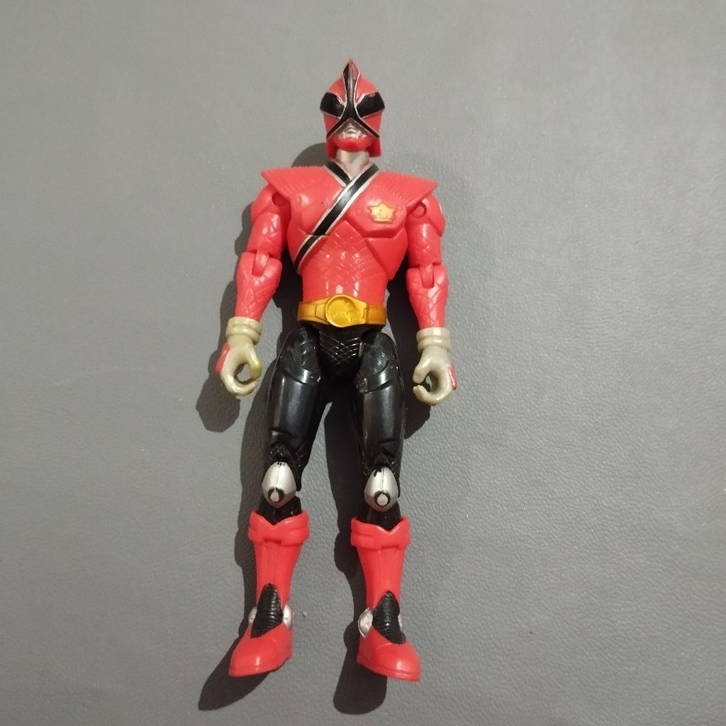 Samurai Red Ranger full artikulasi bandai