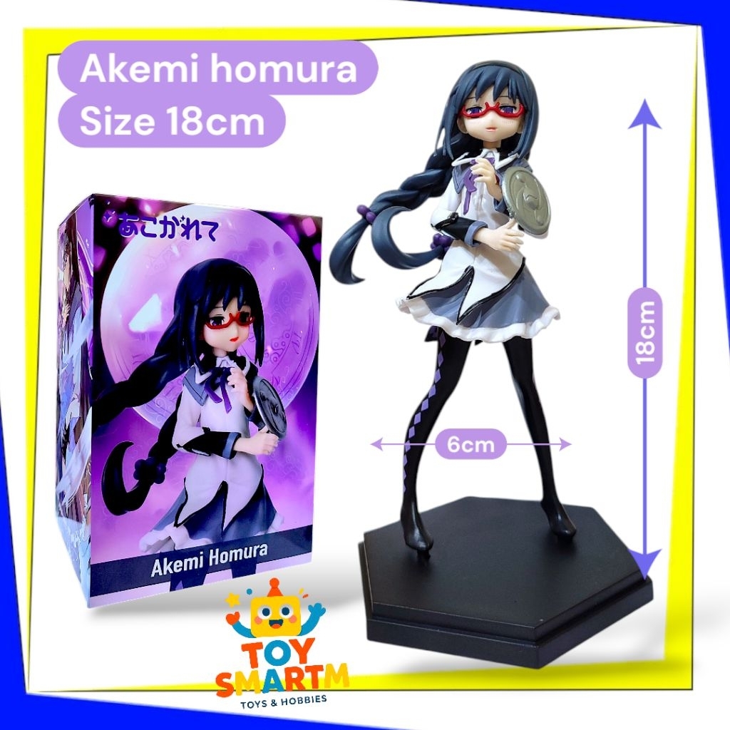 Action Figure Homura Akemi Madoka Magica Figure Akemi Homura 18cm