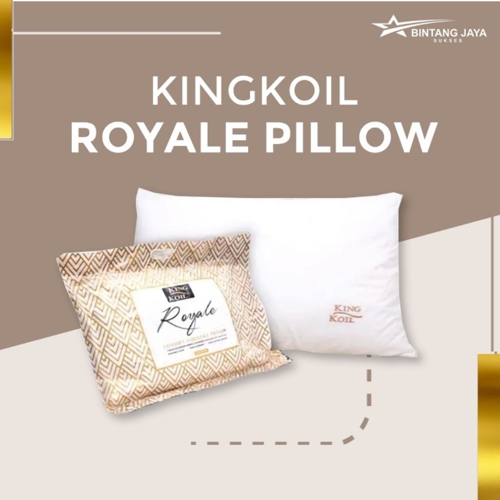 BANTAL KINGKOIL ROYALE / KINGKOIL ROYALE PILLOW