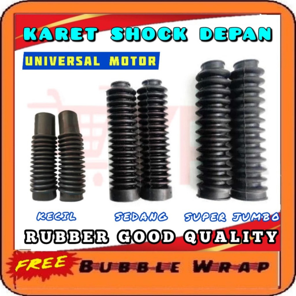 KARET SHOCK DEPAN TS TRAIL KLX byson pulsar ninja 250 Minerva cb100
