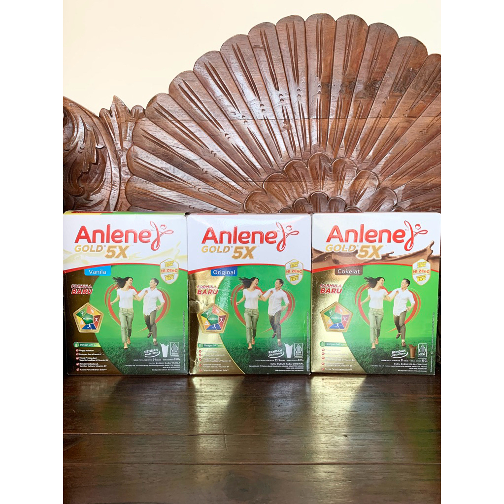 

Anlene Gold 5x susu bubuk dewasa 850 gr || Anlene Gold 5x vanila || Anlene gold 5x cokelat || Anlene gold 5x original 850 GRAM