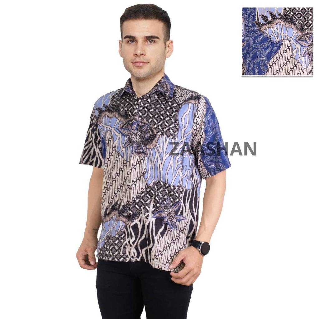 Kmja Batik Terbaru 2025 Batk Sragam Sinoman Baj Atasan Terbaru2025 Kemeja Lengan Panjang Kemeja Brik