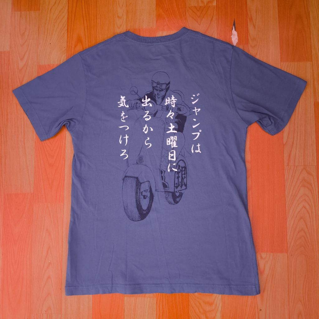 Kaos Uniqlo Collab Gintama Preloved