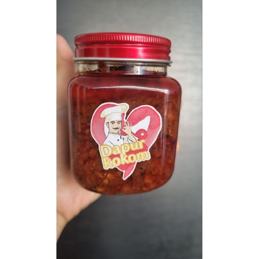 

Sambal Terasi Pedas Gurih berat 200 Gram