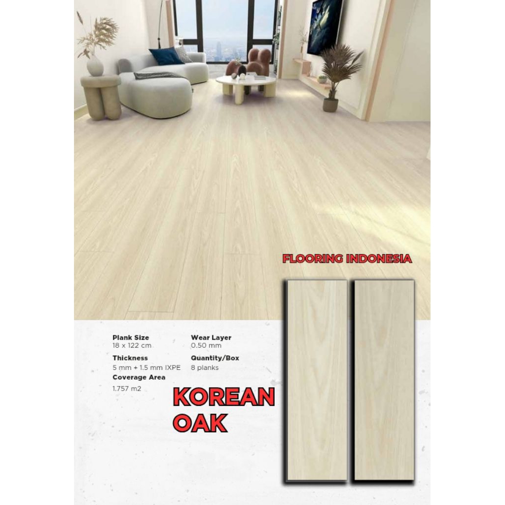 SPC Flooring Marvel Heritage Korean Oak sistem klik/Box