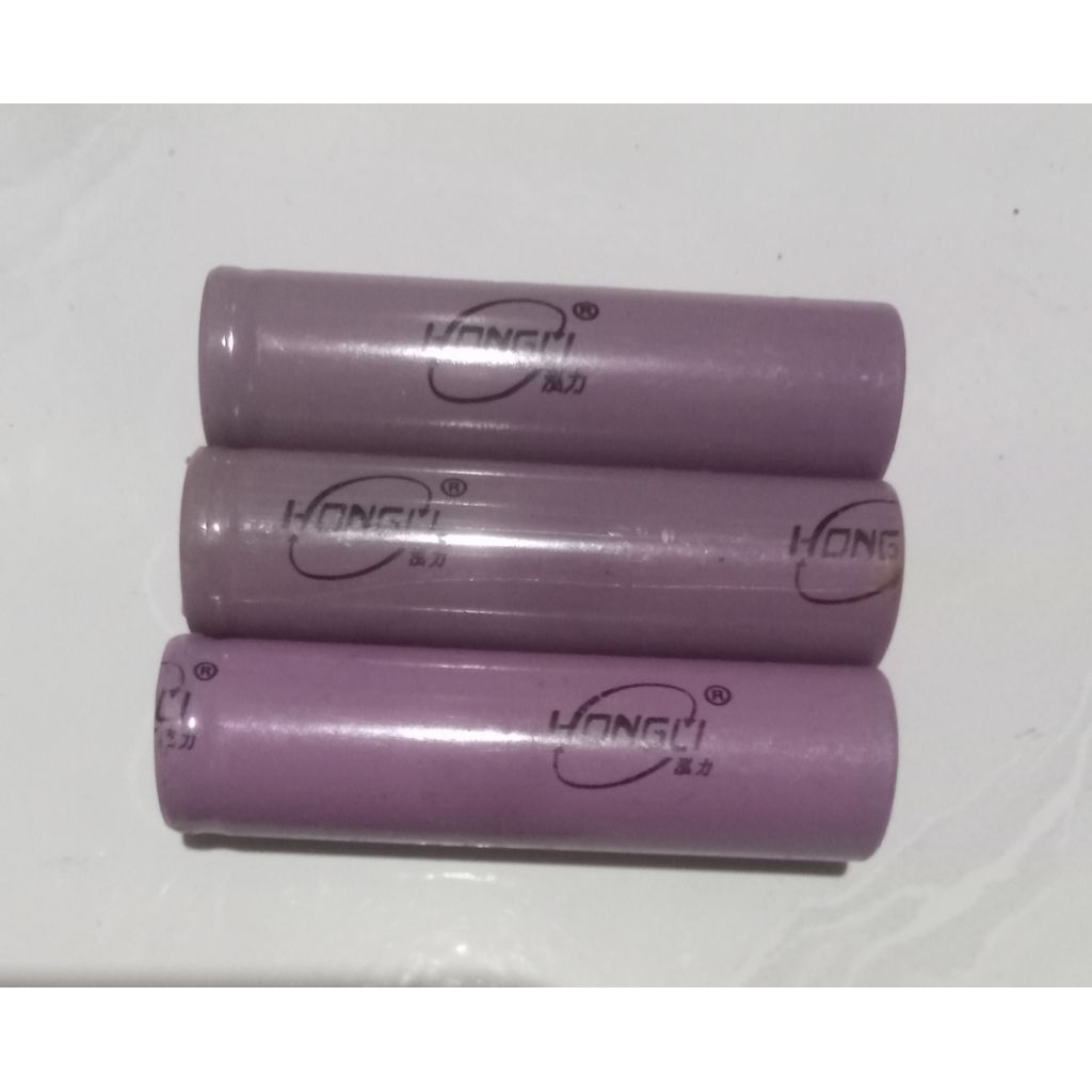 Baterai cas Lithium 18650 HONGLI Bekas Normal