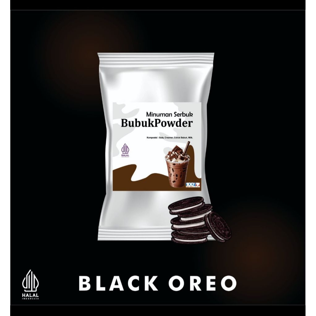 

BUBUK MINUMAN PREMIUM BLACK OWREO