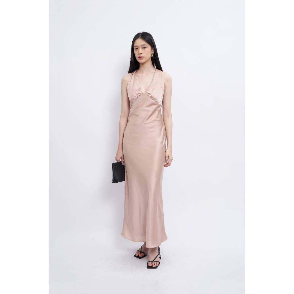 PAFON Laena Dress - Champagne