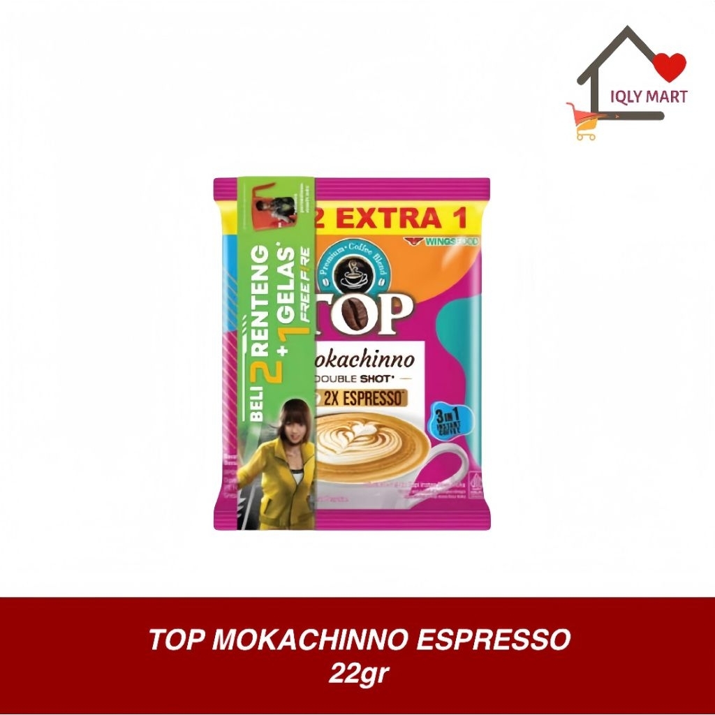 

TOP Kopi Mokachinno Espresso 22gr 15 Sachet