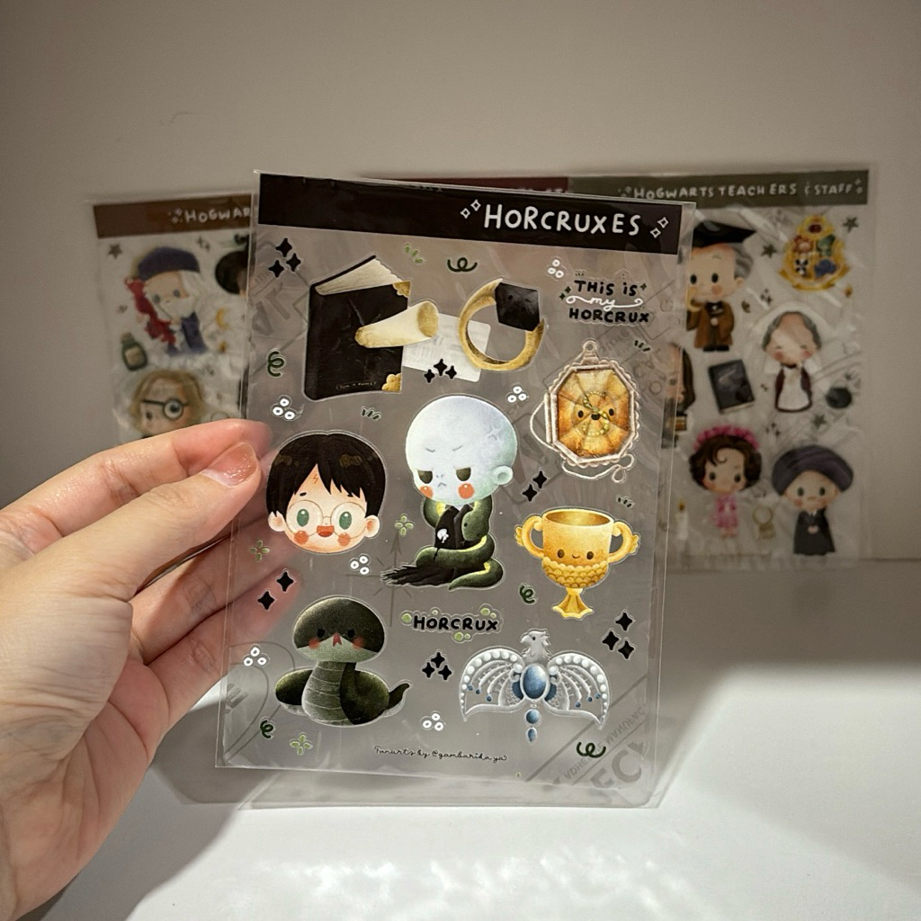 

Sticker harry potter characters handmade