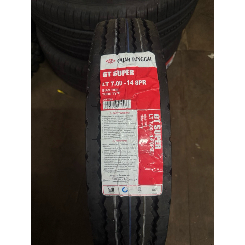 Ban Standart Gajah Tunggal 700 R 14 (2025)