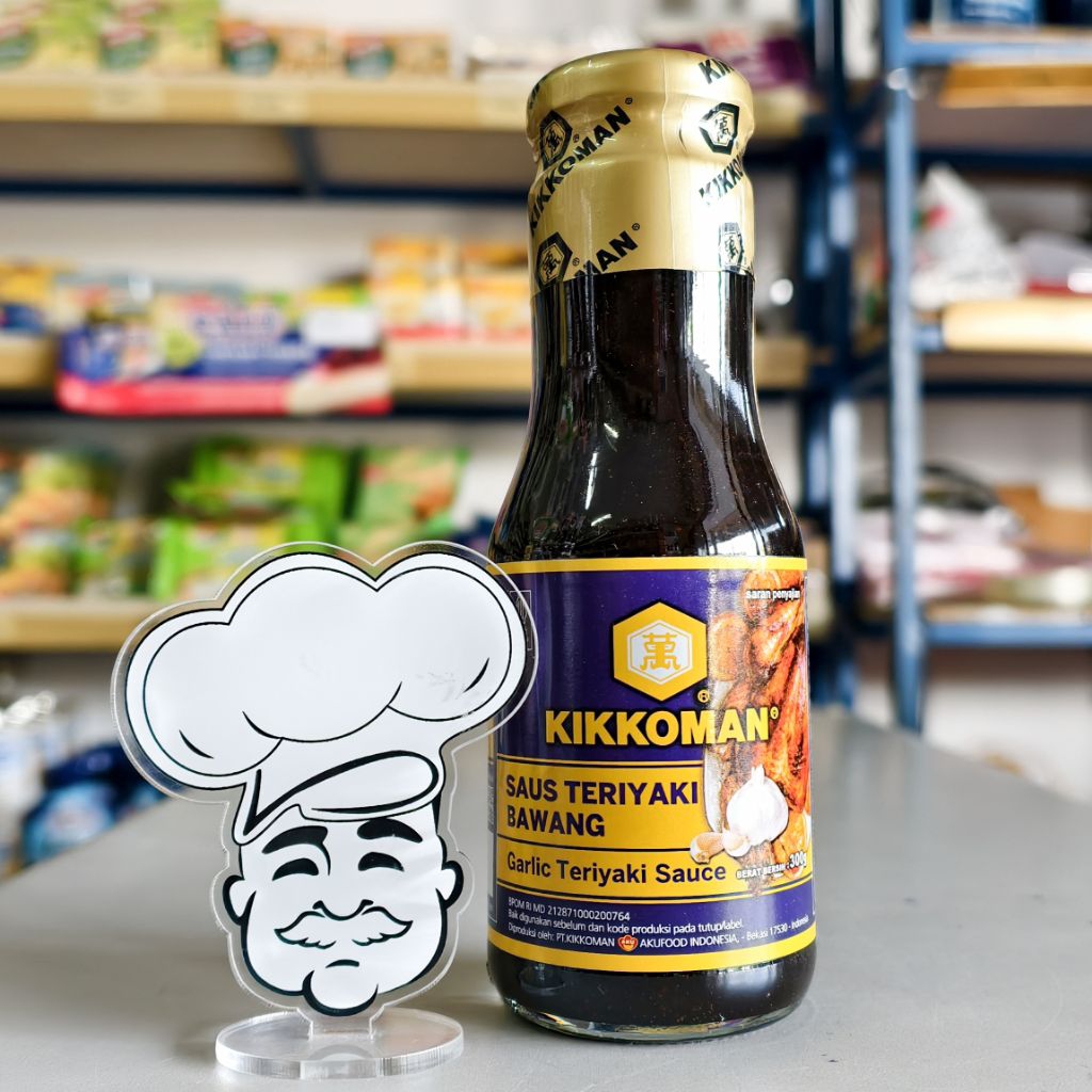 

Kikkoman Garlic Teriyaki Sauce 300Gr / Kikkoman Saus Teriyaki Bawang 300Gr