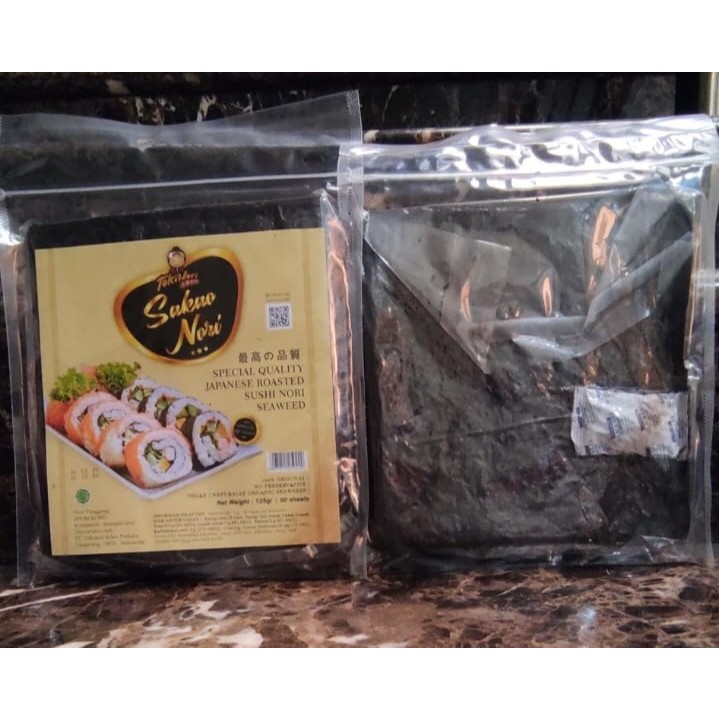 

Sakao Sushi Nori 50 Sheets Grosir