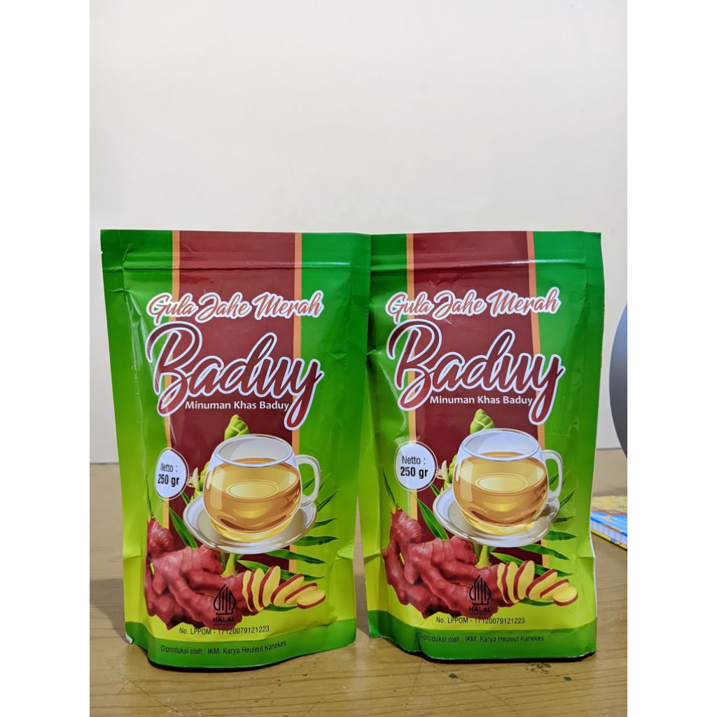 

Minuman Serbuk Gula Jahe Merah 250gram