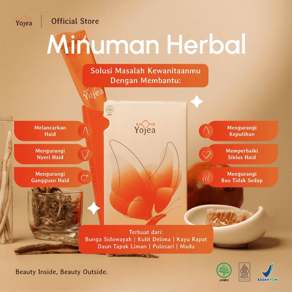 

YOJEA MINUMAN HERBAL KEWANITAAN (8 BOX)