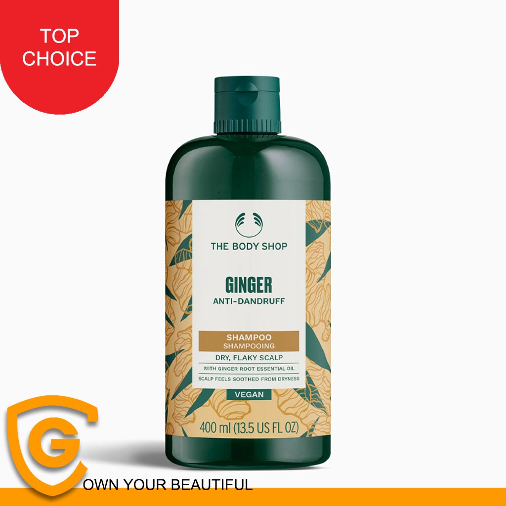 THE BODY SHOP Ginger Anti Dandruff Shampoo 400ml / Ginger Shampoo