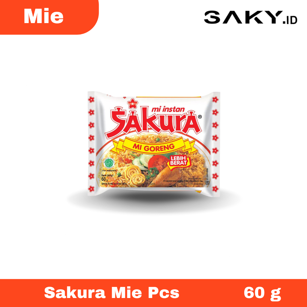 

Sakura Mie Instant Goreng Pcs