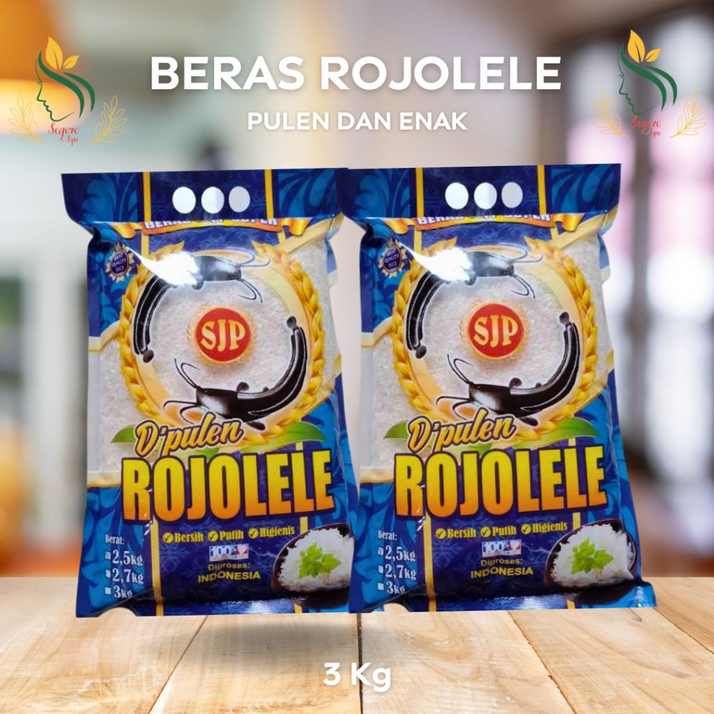 

Beras Rojo lele biru 3 kg