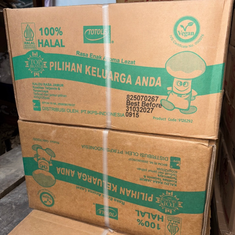 

Totole Kaldu Jamur 400gr (1 Karton)