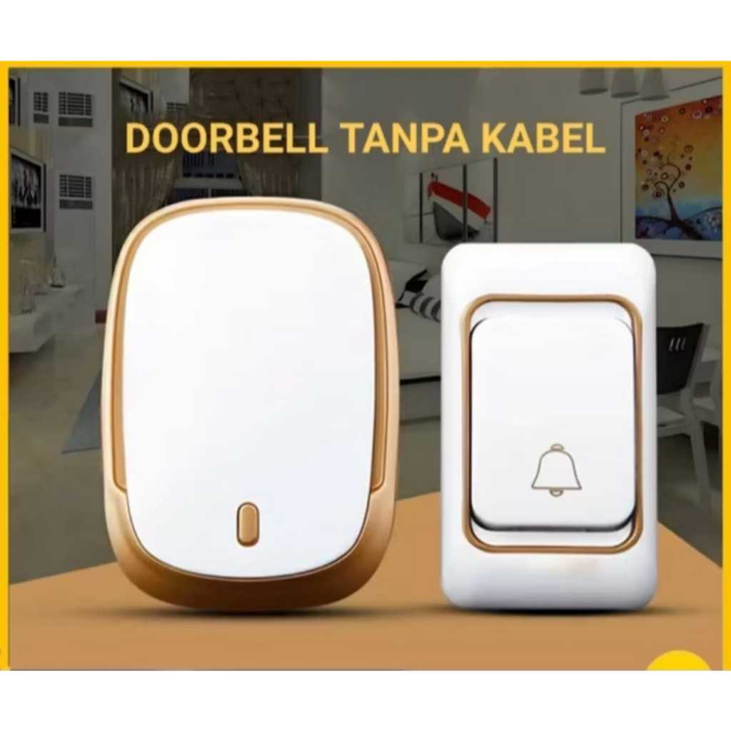 Door Bell Wireless /Bel Rumah Tanpa Kabel /Bel rumah waterproof 8111-AC