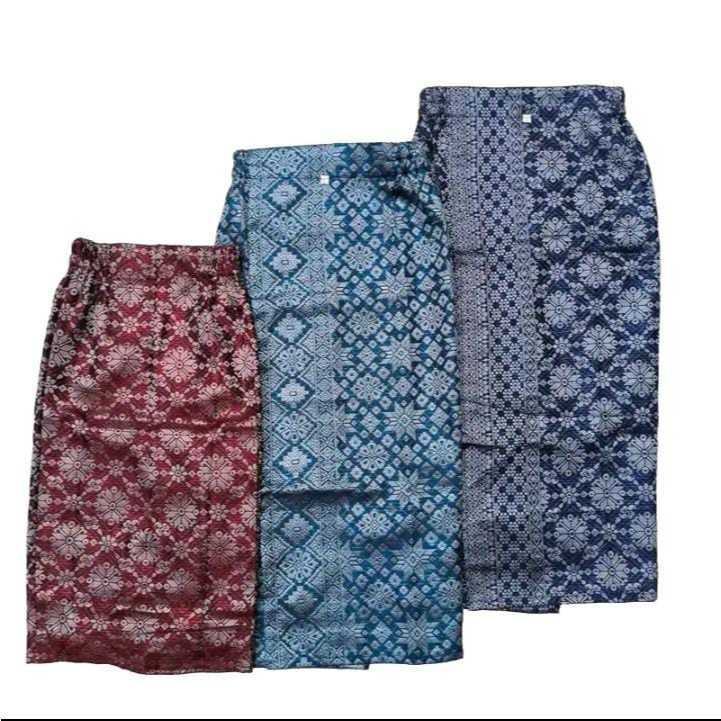 TERMURAH Rok Span Songket Anak FREE SELENDANG Rok Anak Rok Bawahan Kebaya Rok Anak Songket