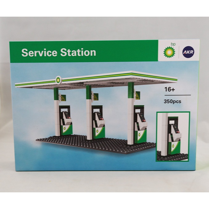 Mainan Lego AKR BP Service Station - Segel
