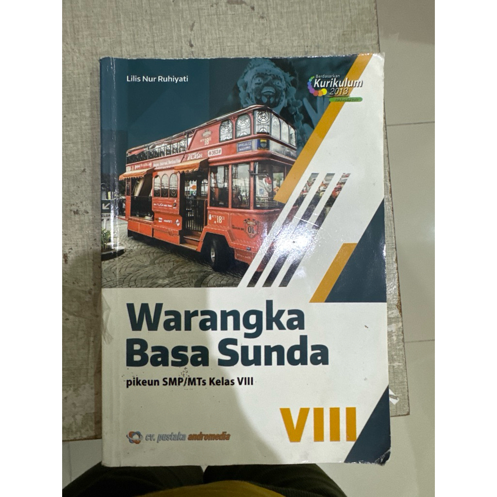 

WARANGKA BAHASA SUNDA SMP KELAS VIII (8)