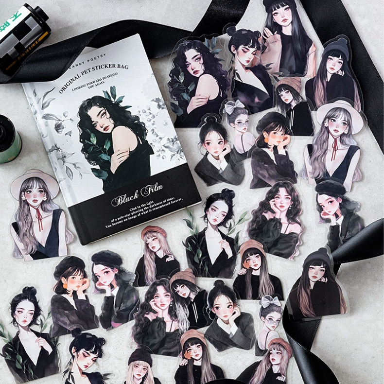 

[Artopia] Sticker OPS Girl Fashion Cewek Korean Cantik Pretty Journal PET
