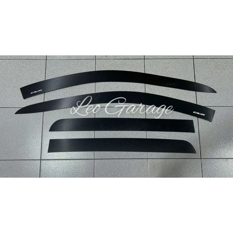 CALYA SIGRA 2016 2019 2024 CARBON TALANG AIR PINTU SIDE VISOR WINDOW PENAHAN HUJAN NEW VARIASI CARBO