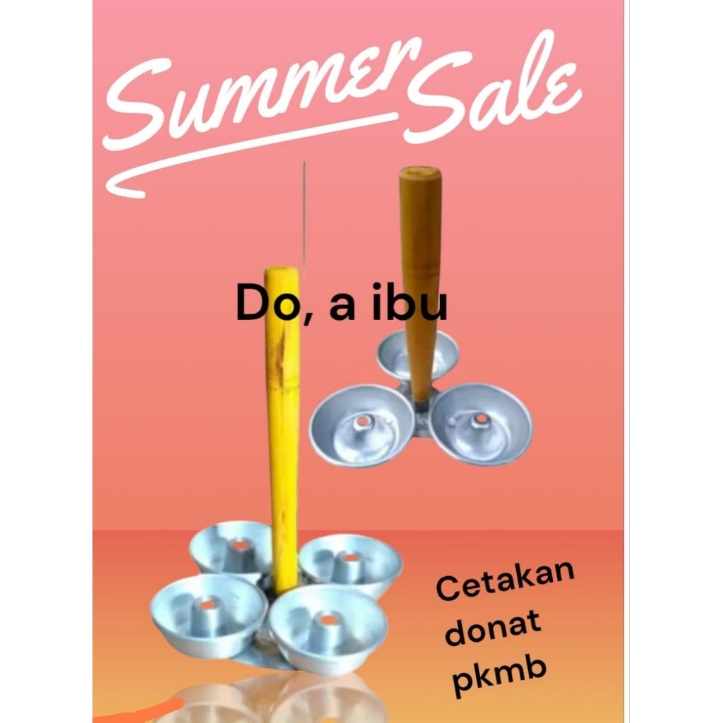 cetakan donat / cetakan donat cair 8 cm / cetakan donat piral