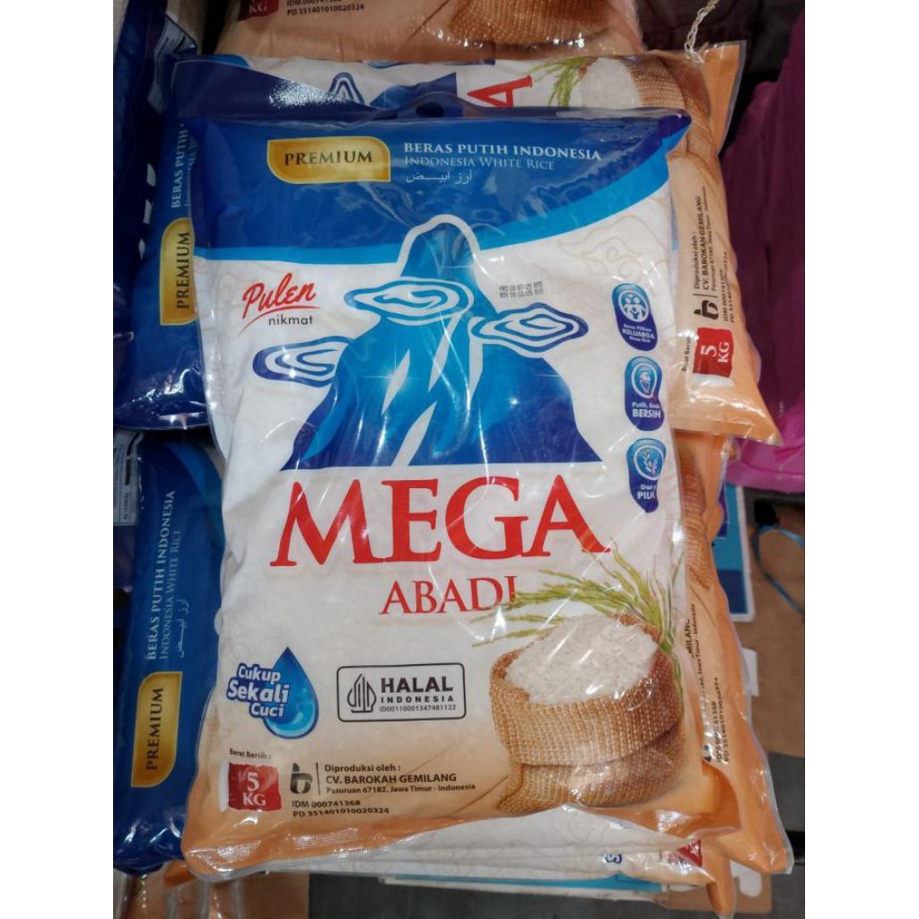 

beras Mega Abadi PREMIUM 5 kg