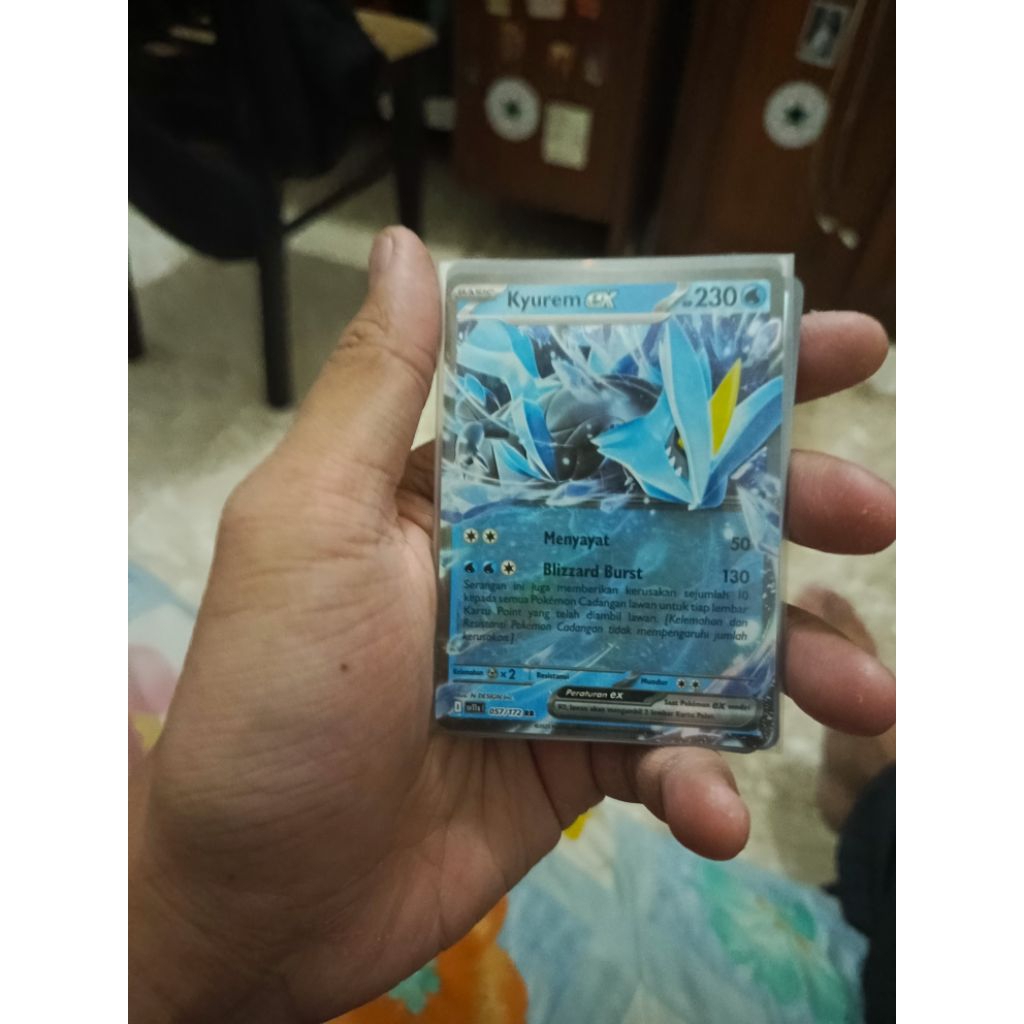 kartu pokemon bahasa Indonesia Black White kyurem ex rr